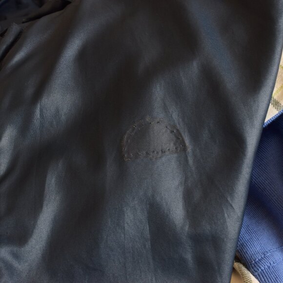 Vintage 70s Navy Nylon Windbreaker size L - Picture 12 of 12